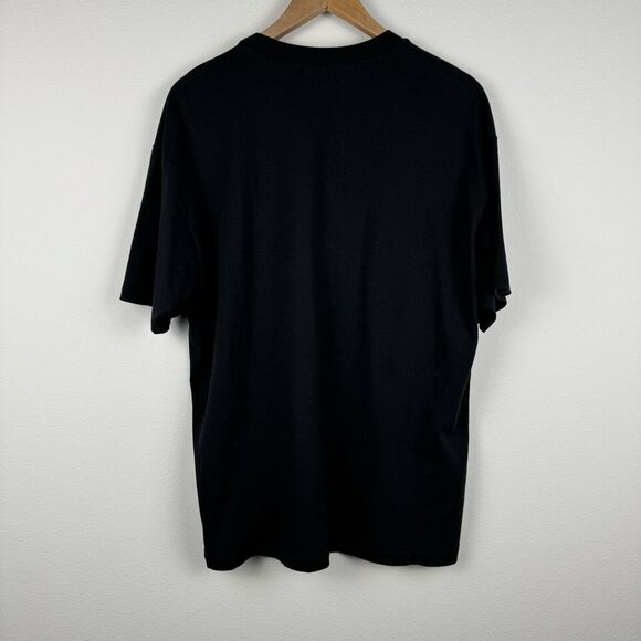 Vintage Hanes Tidal Bore Park Black Graphic Tee Mens Size XL USA Single Stitch - Picture 6 of 6